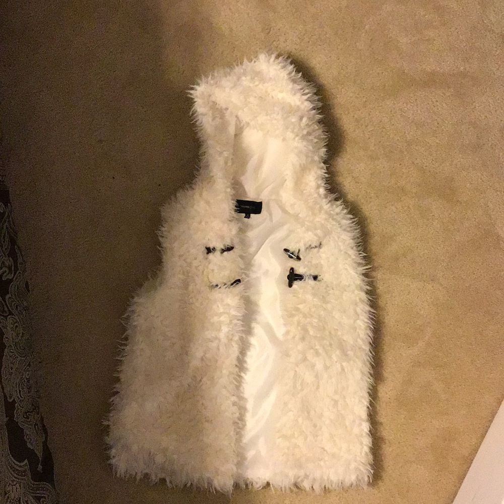 Little girls winter vest